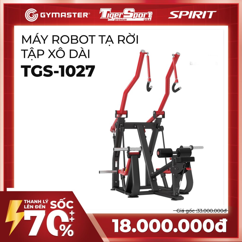 Máy robot tạ rời tập xô ngắn Tiger Sport TGS-1027 6